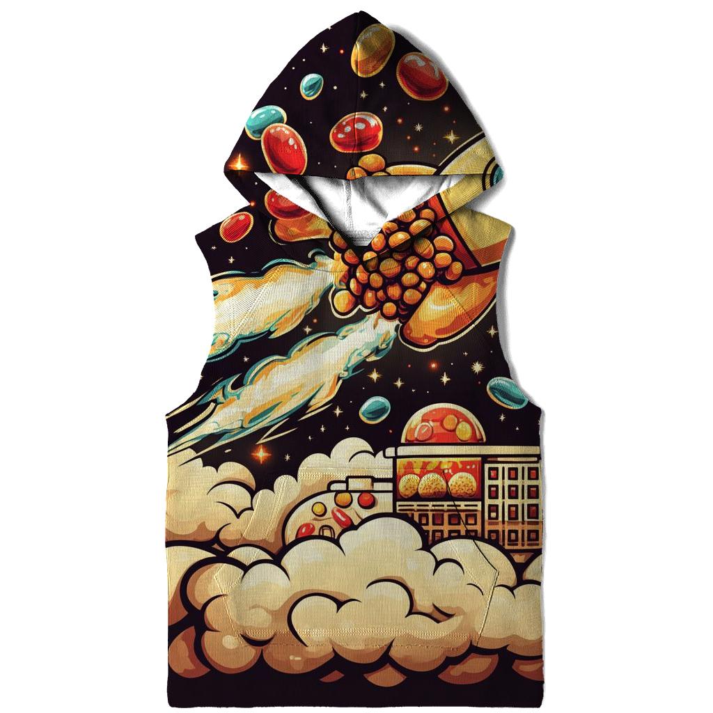 Cereal Mascot Rocket Crunch pullover hoodies