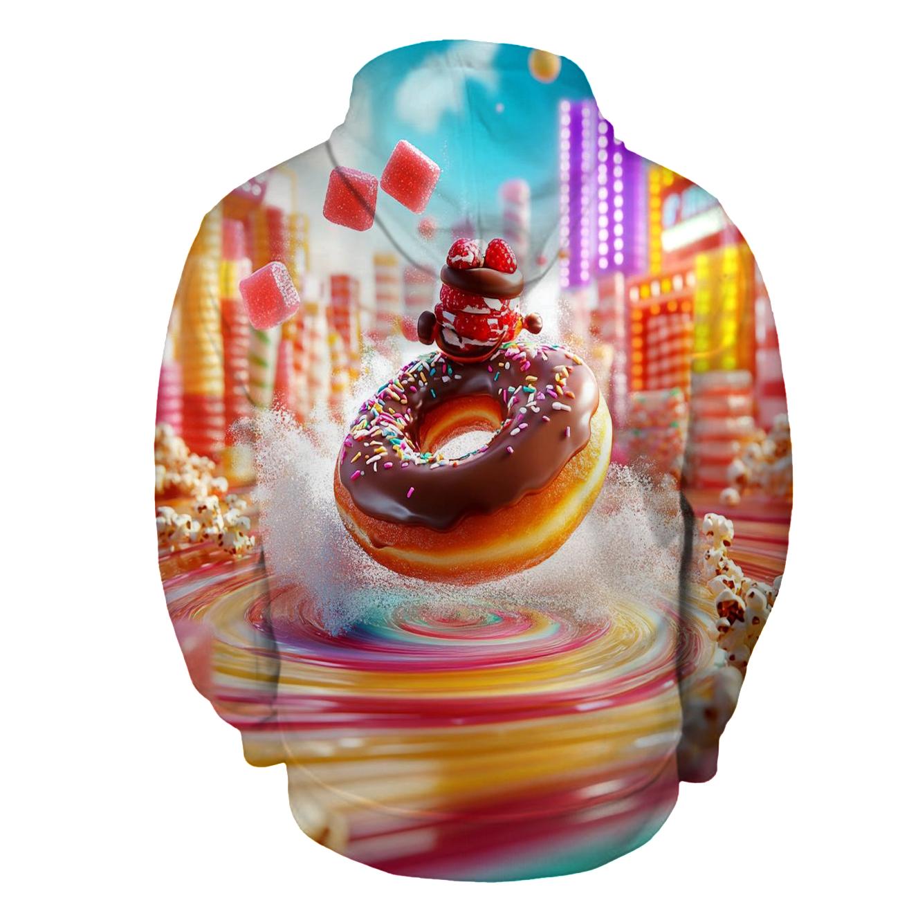 Syrup Slide Candy City pullover hoodies