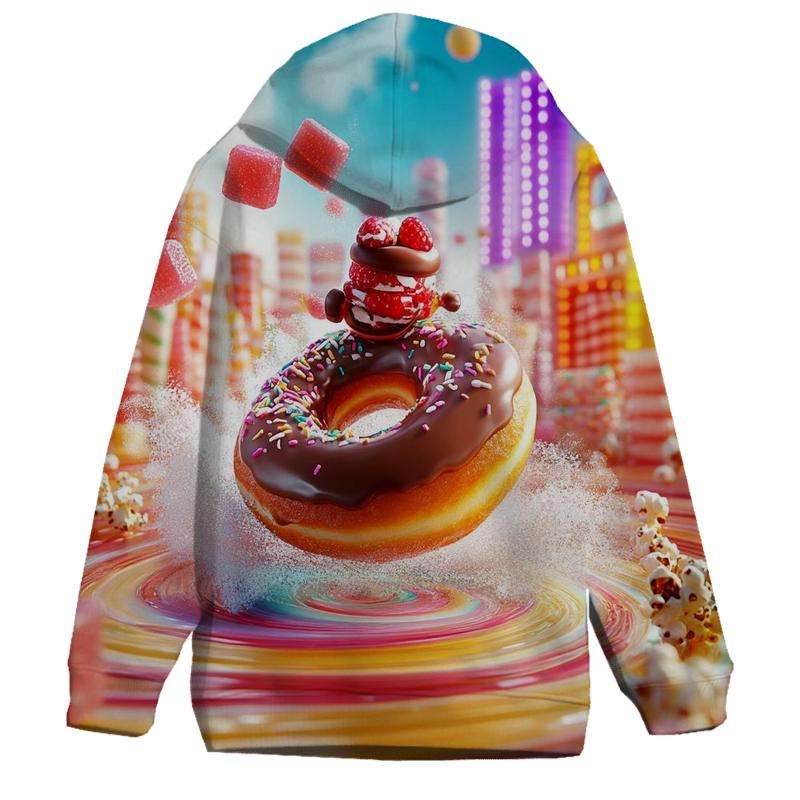 Syrup Slide Candy City pullover hoodies