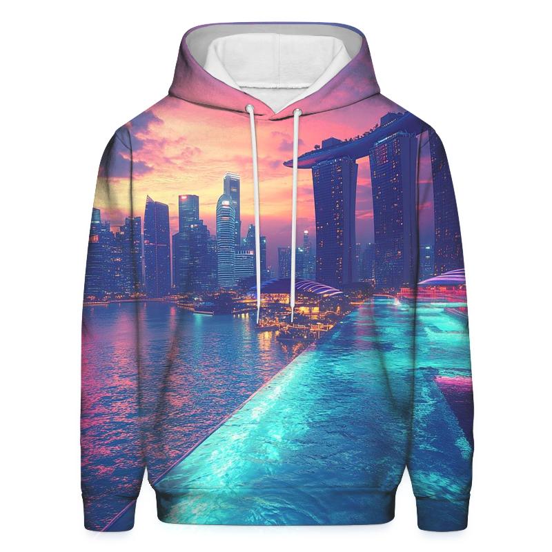 Marina Bay Sands Singapore lightweight hoodies