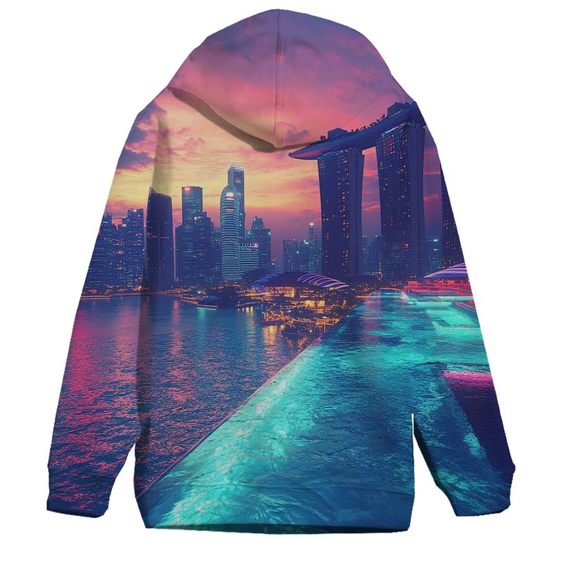 Marina Bay Sands Singapore lightweight hoodies