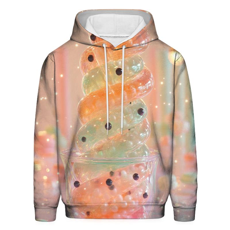 Gummy Bubble Tea Tornado hoodies fashion