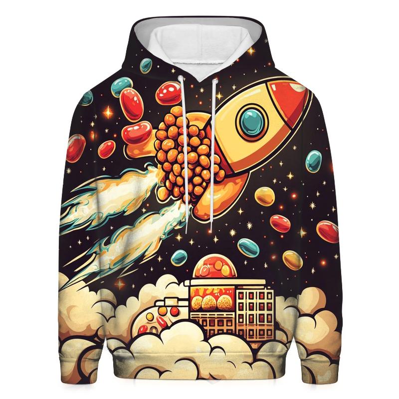 Cereal Mascot Rocket Crunch hoodie styles