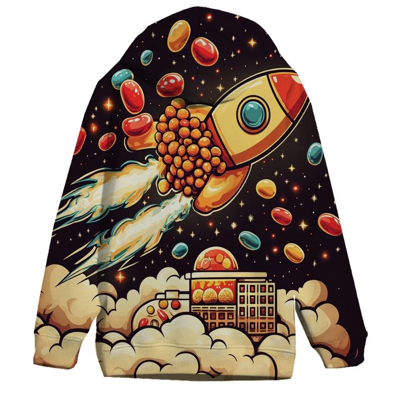 Cereal Mascot Rocket Crunch hoodie styles