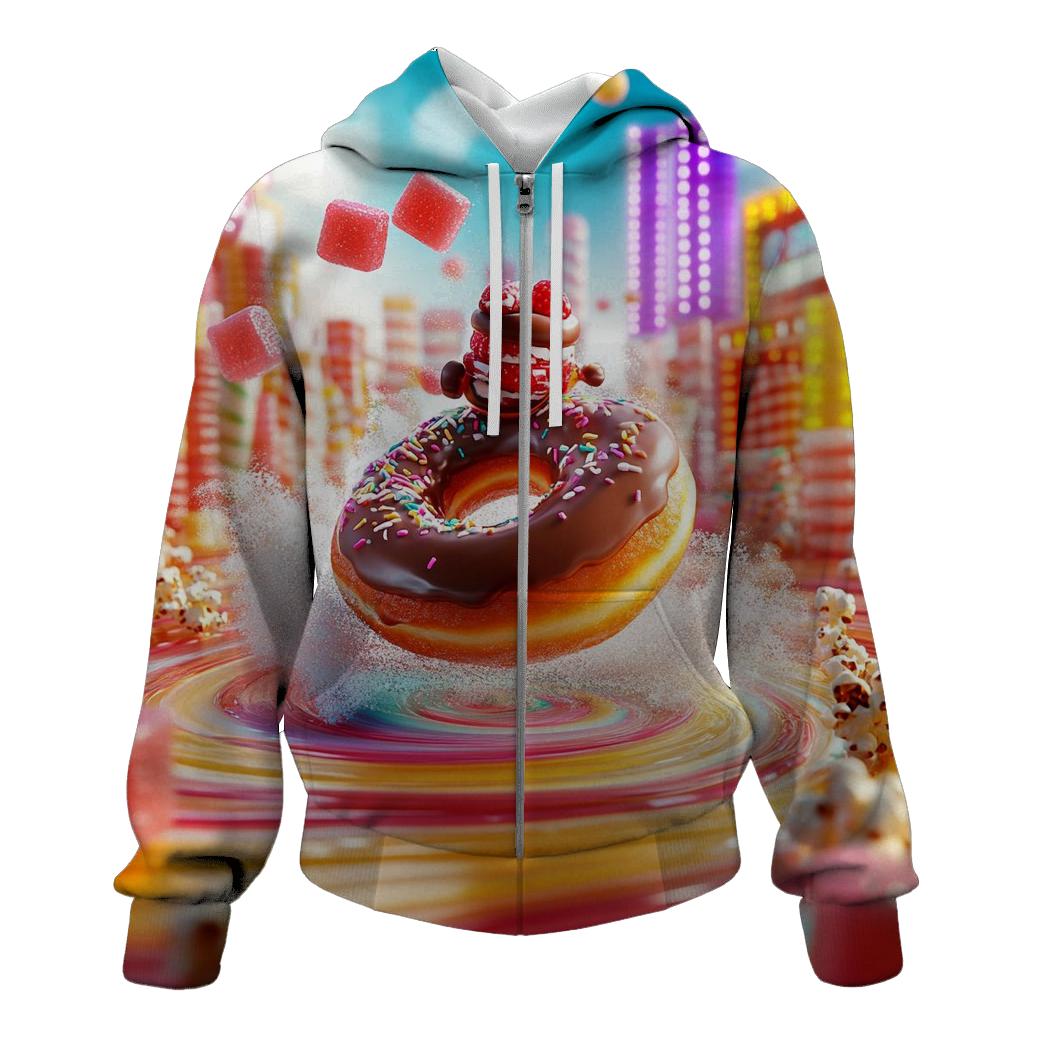 Syrup Slide Candy City pullover hoodies