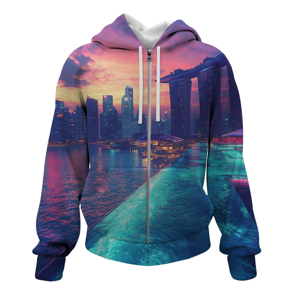 Marina Bay Sands Singapore heavyweight hoodies