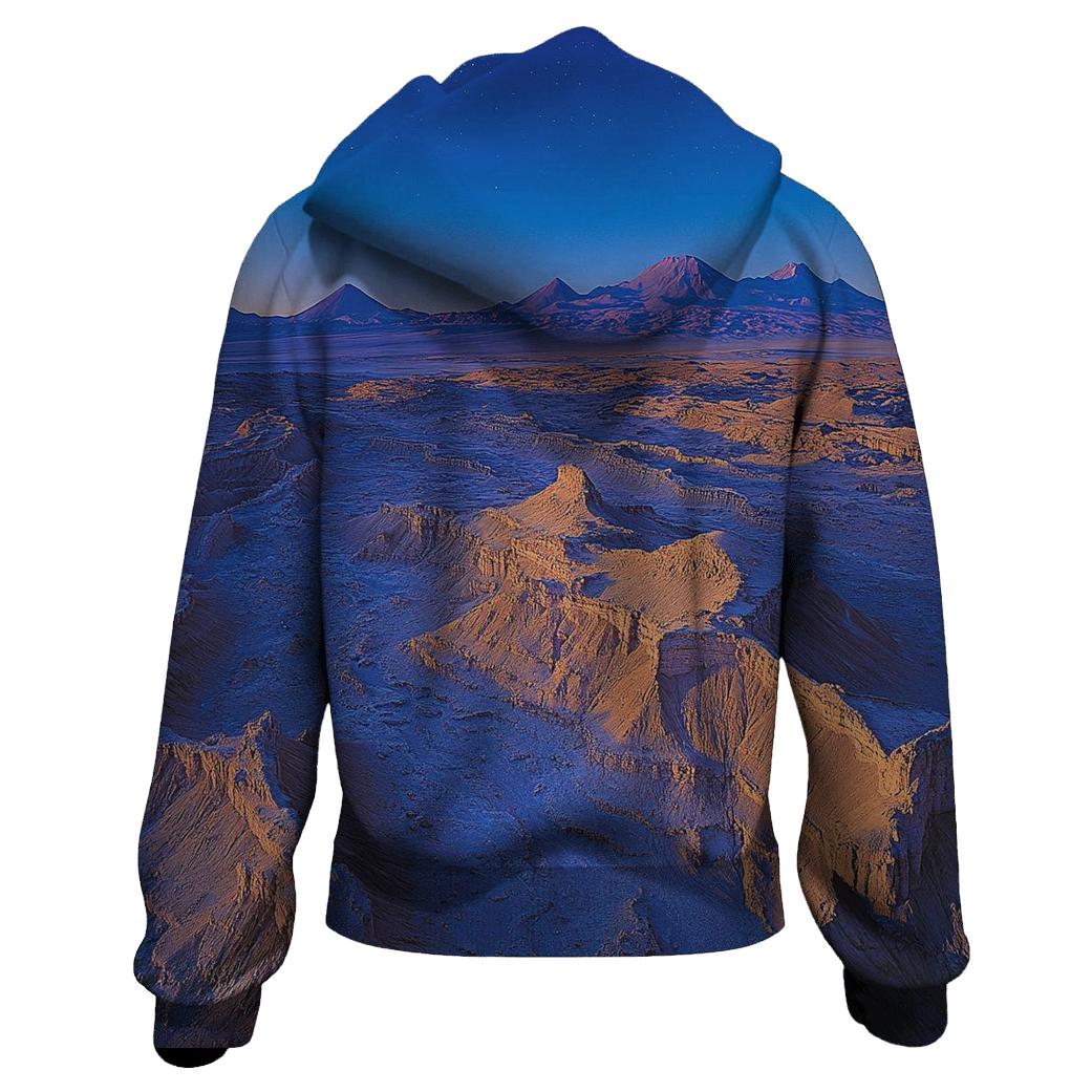 Atacama Desert Valleys San Pedro De Atacama printed hoodies