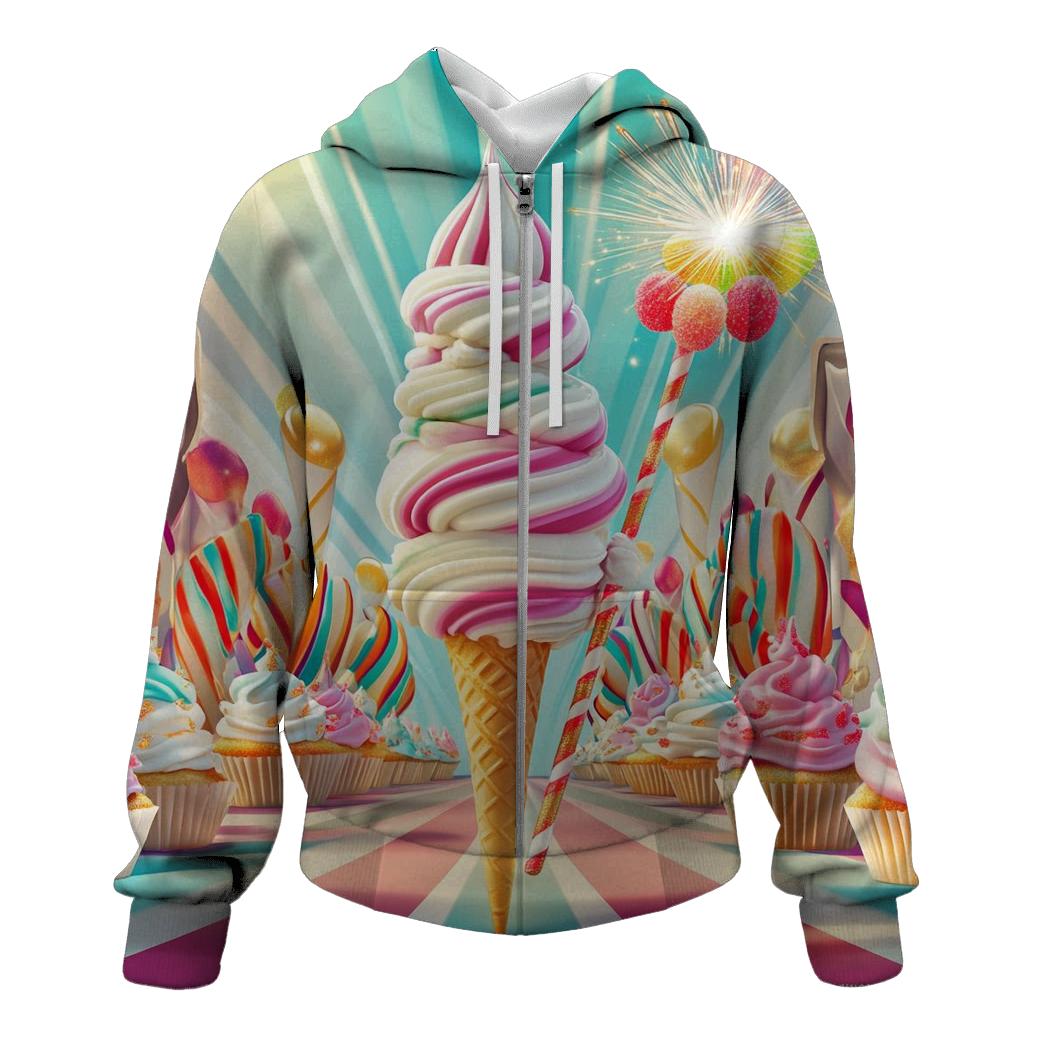 Ice Cream Prism Parade hoodie designs