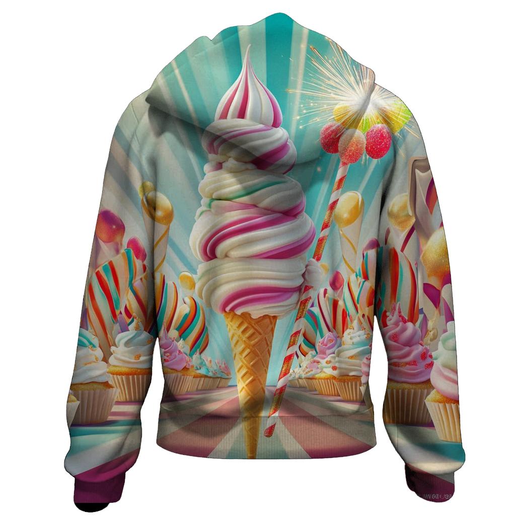 Ice Cream Prism Parade hoodie designs