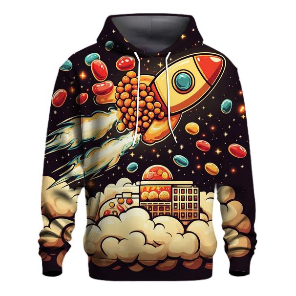 Cereal Mascot Rocket Crunch pullover hoodies