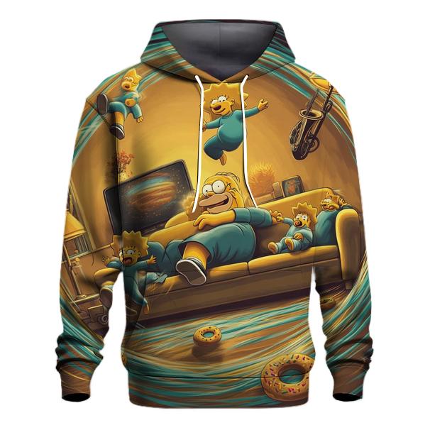 Couch Gag Time Loop Living Room hoodie styles