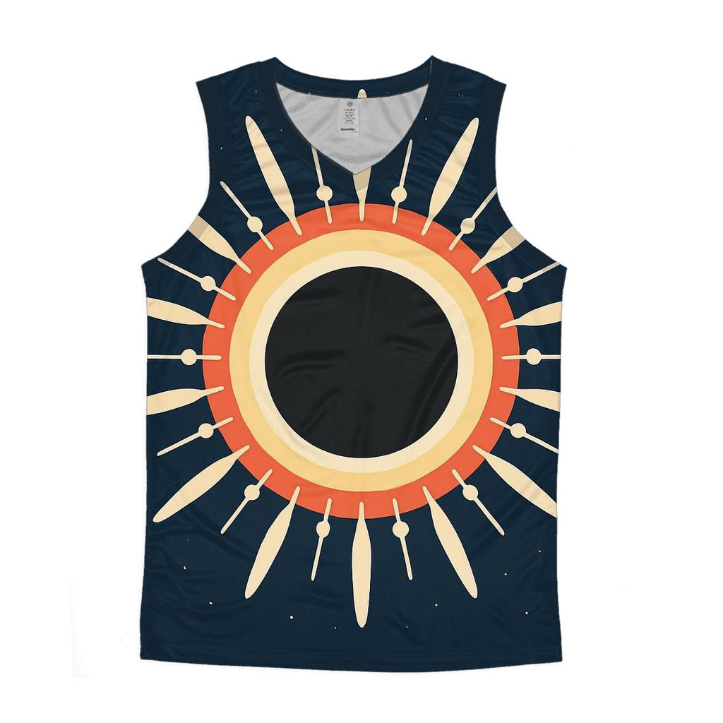 Eclipse Corona Petal Array custom tank tops