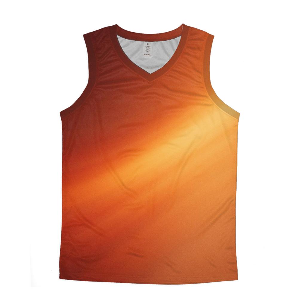 Molten Amber Drift Gradient trendy fitted tank tops
