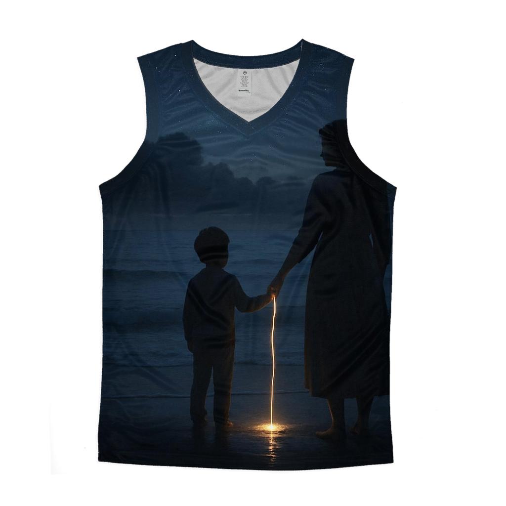 The Heart Anchor A Mothers Love That Holds Through Every Storm personalized athletic tanks