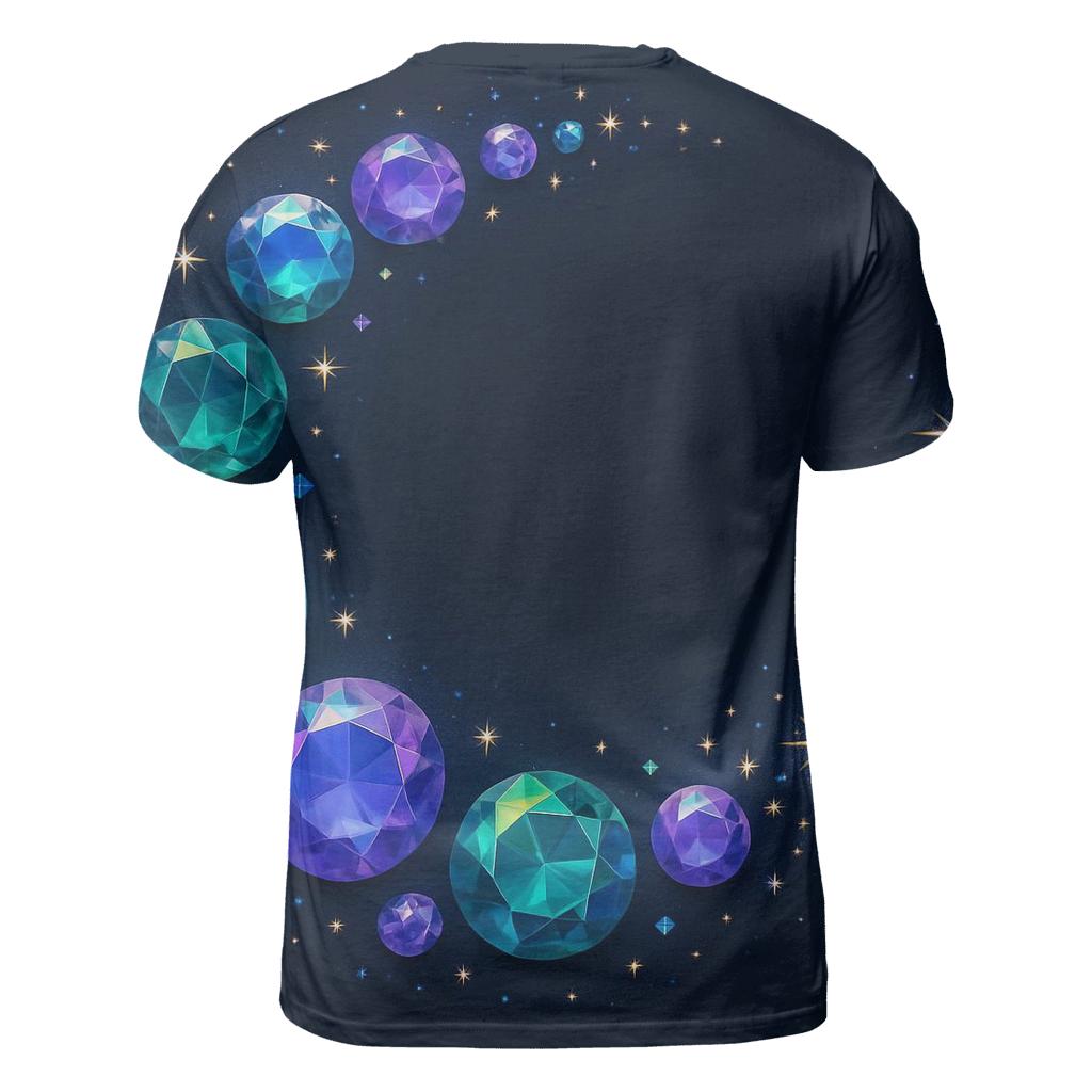 Celestial Gem Arc unique graphic print tees