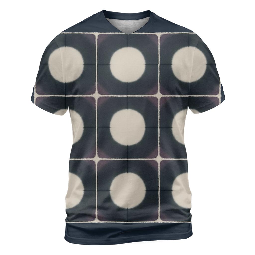 Itajime Eclipse Window Grid statement graphic shirts