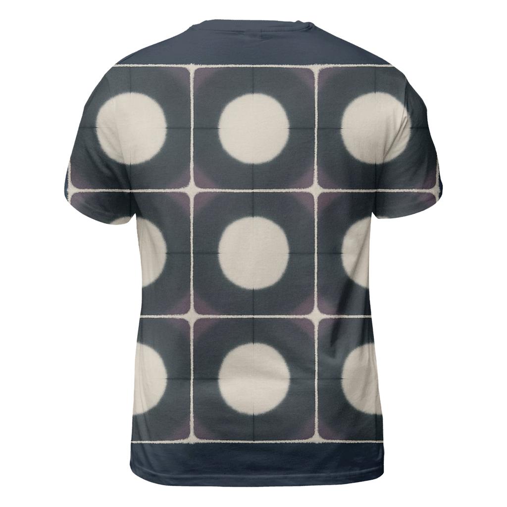 Itajime Eclipse Window Grid statement graphic shirts