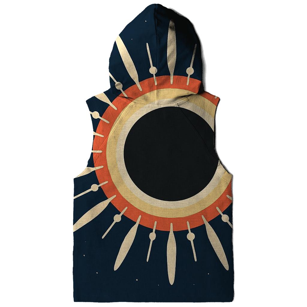 Eclipse Corona Petal Array heavyweight hoodies