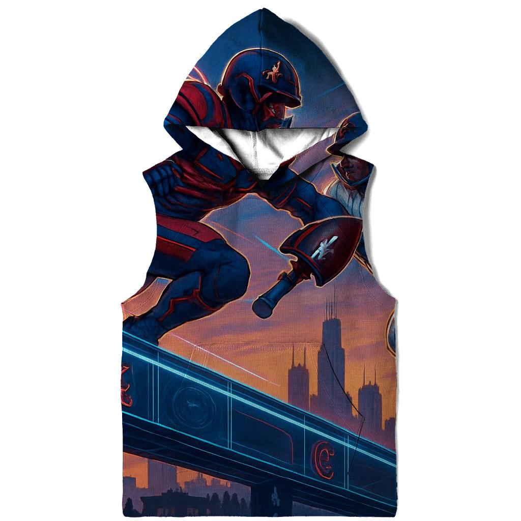 Wrigley Rooftop Skybridge Clash designer hoodies