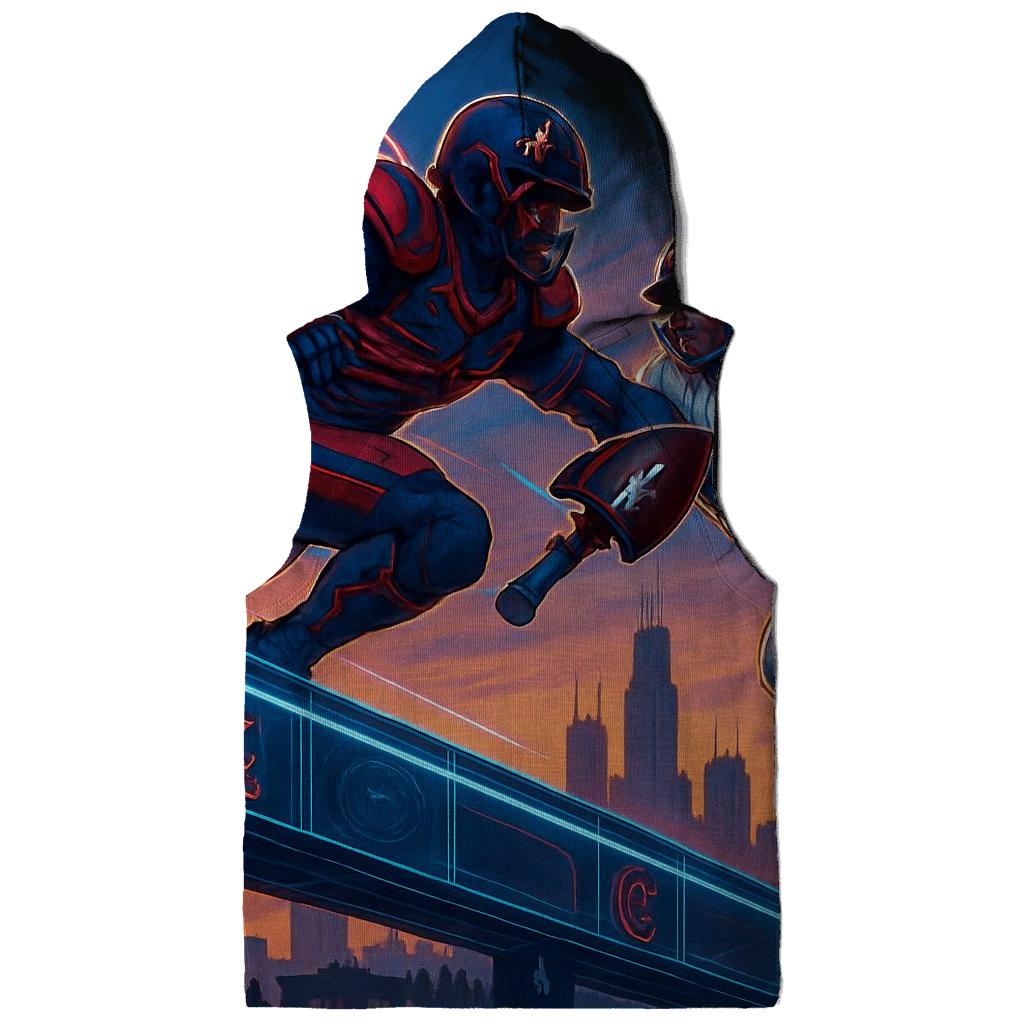 Wrigley Rooftop Skybridge Clash designer hoodies