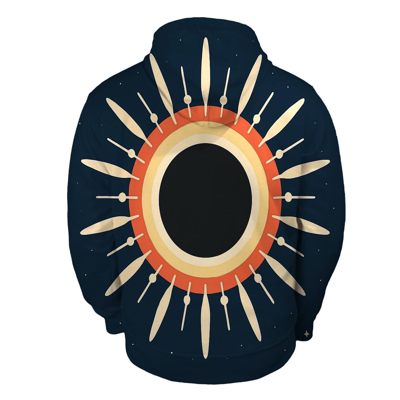 Eclipse Corona Petal Array hoodie designs