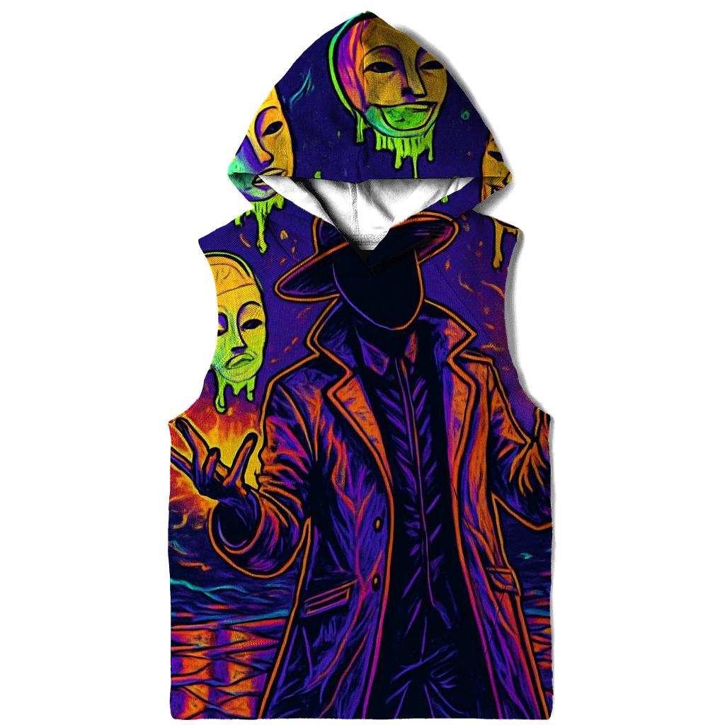 Neon Orchard Of Floating Masks hoodie trends