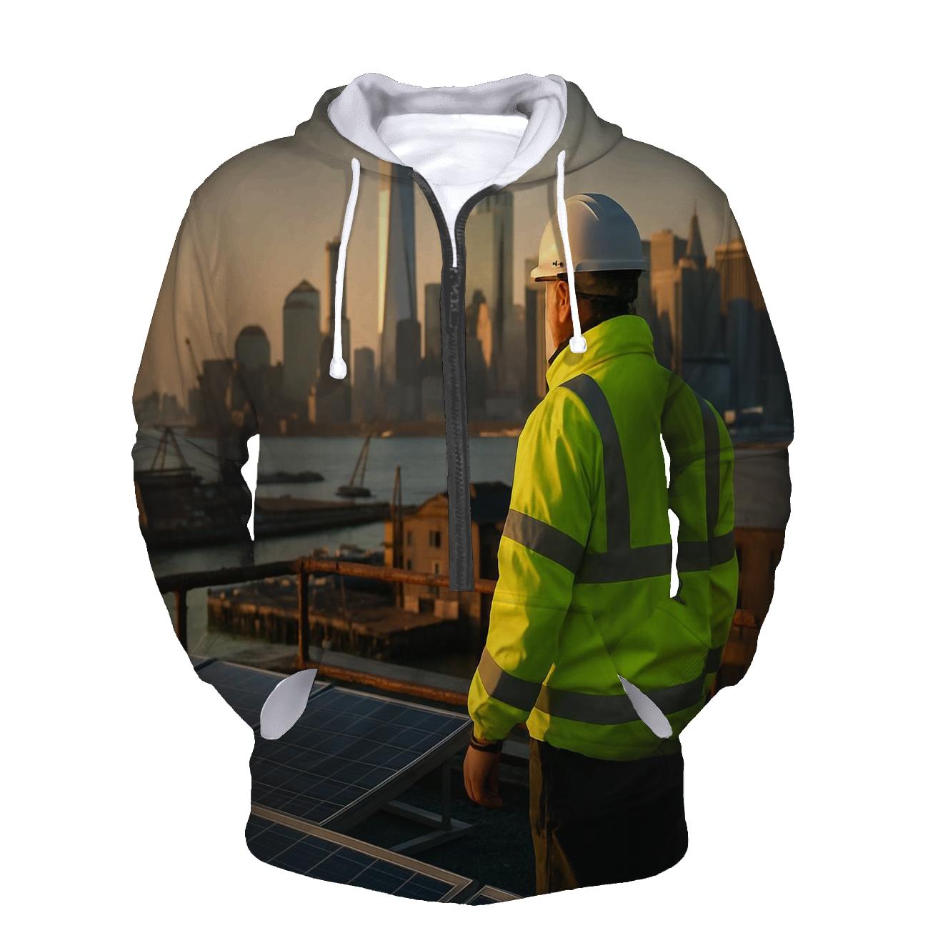 Solar Array Overlook At The Brooklyn Navy Yard hoodie designs