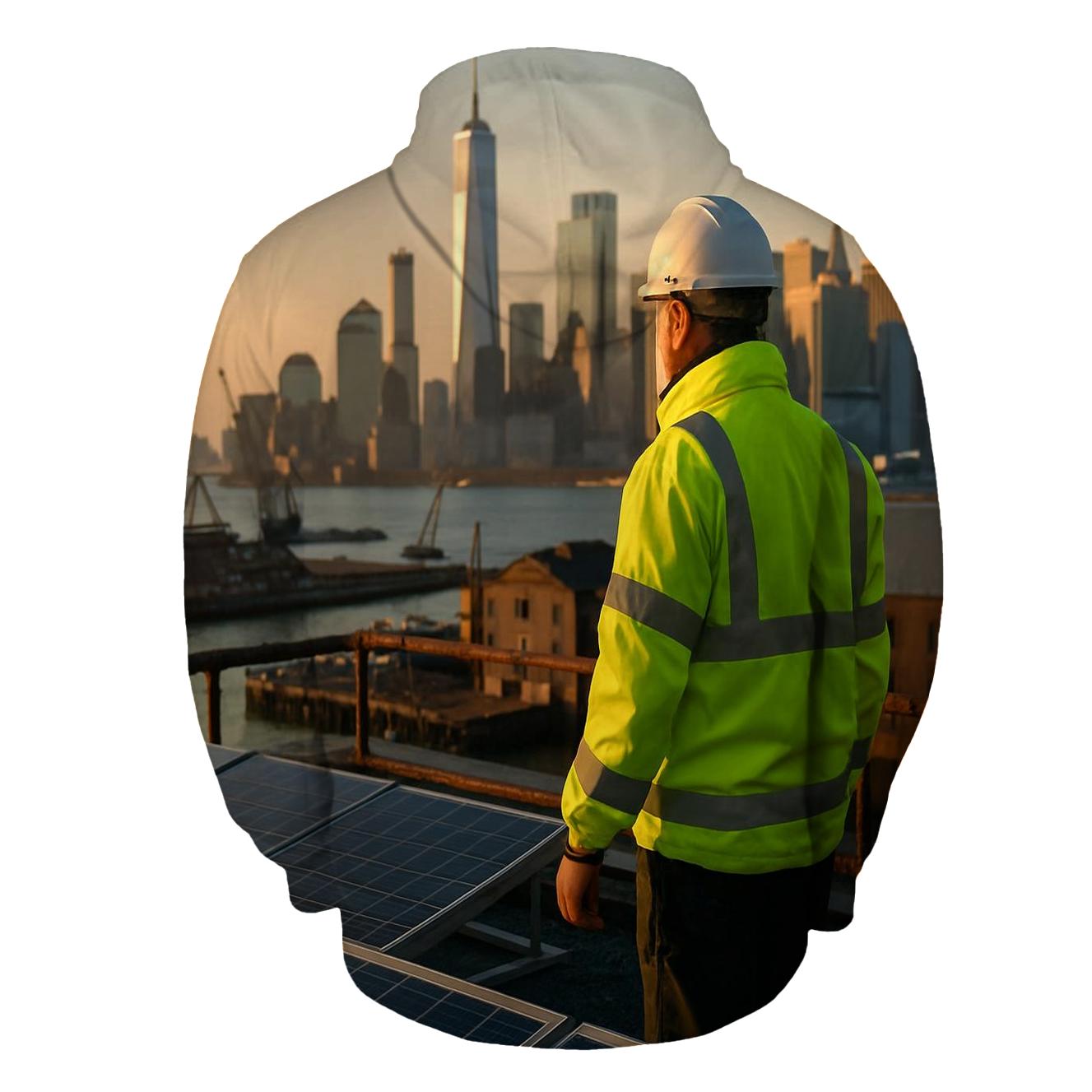 Solar Array Overlook At The Brooklyn Navy Yard hoodie designs