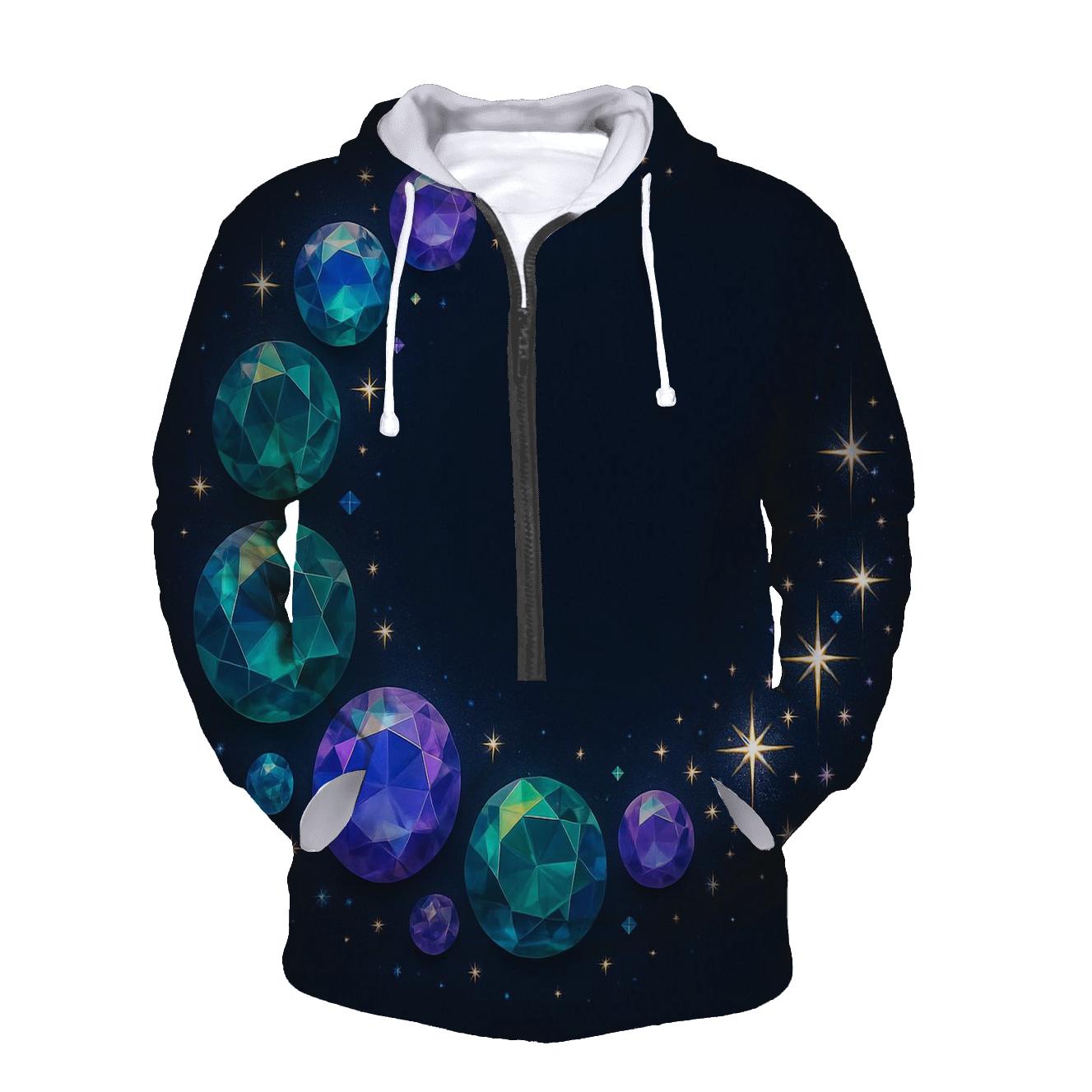 Celestial Gem Arc lightweight hoodies