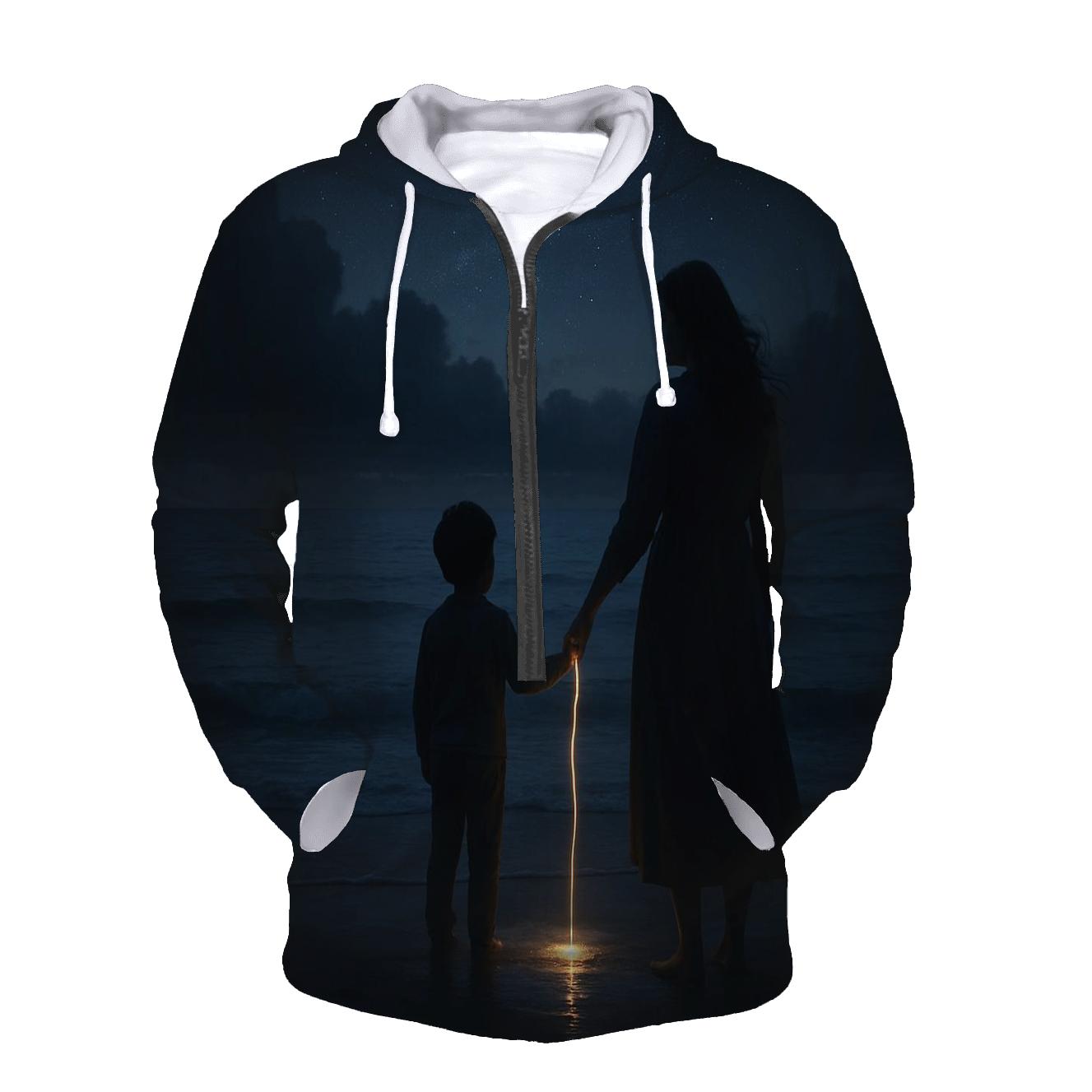 The Heart Anchor A Mothers Love That Holds Through Every Storm heavyweight hoodies