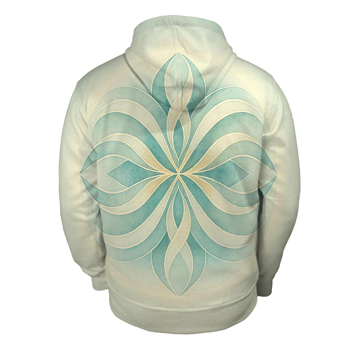 Luminous Breath Mandala premium hoodies