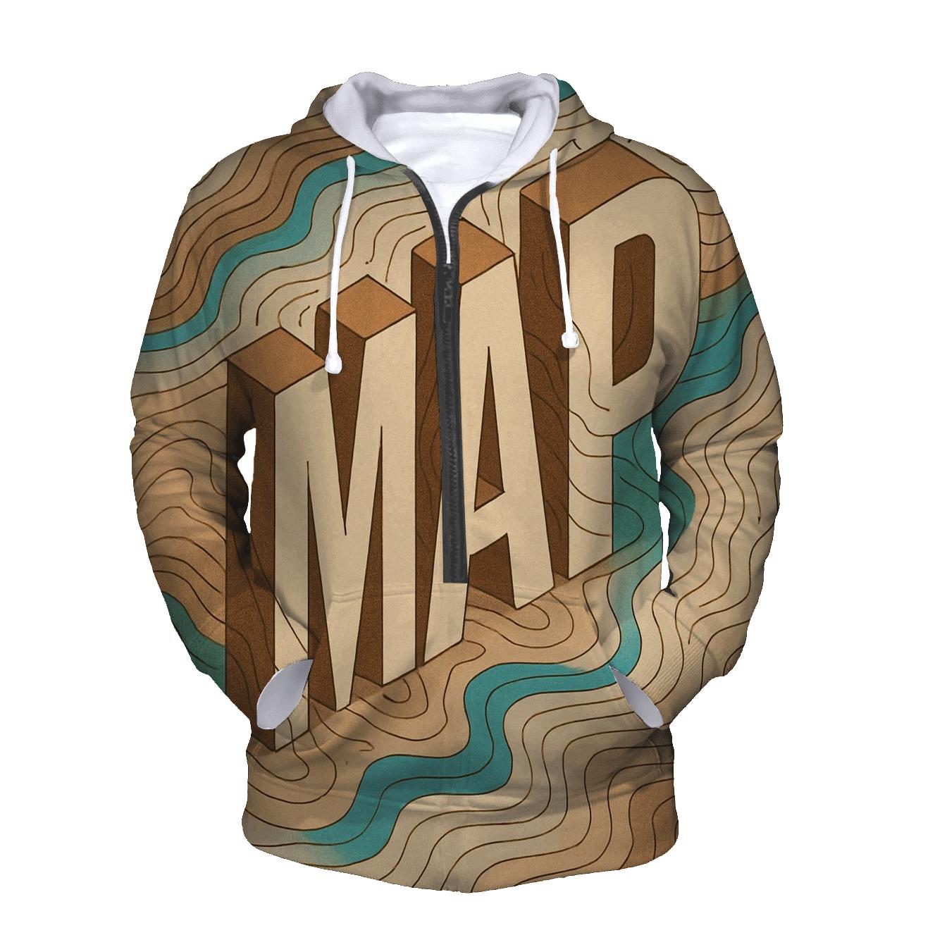 Desert Mirage Type Atlas zip-up hoodies