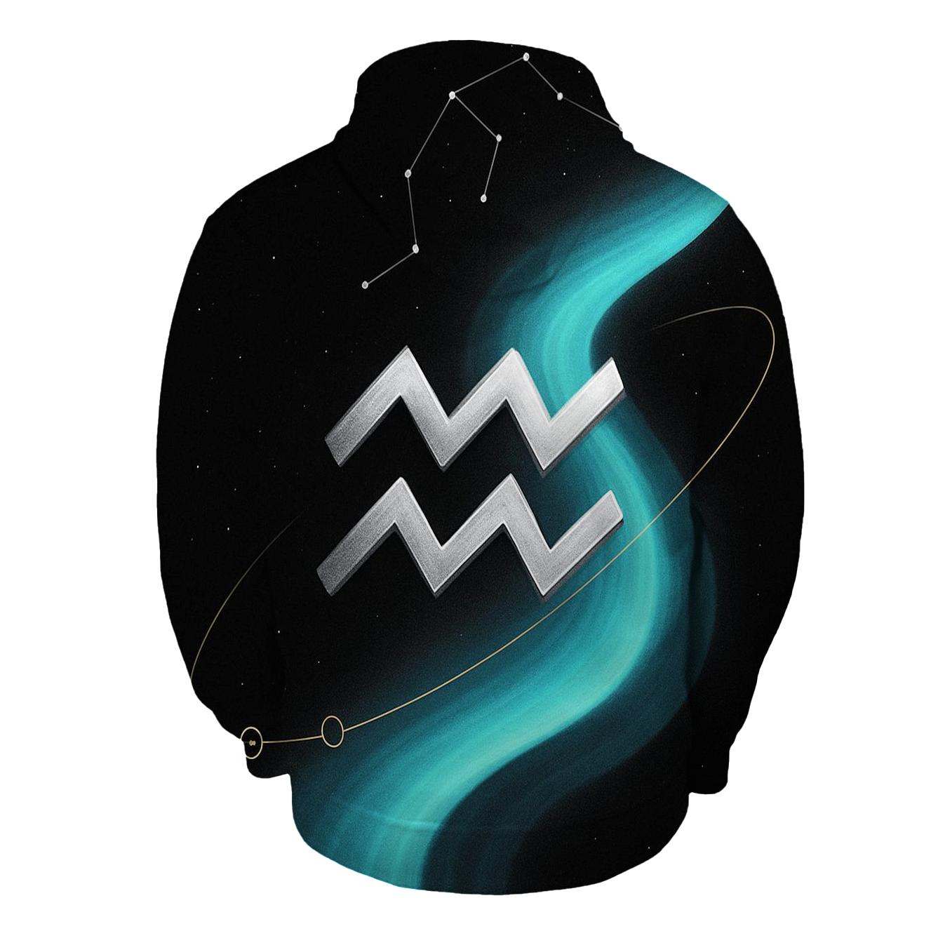 Aquarius Saturnine Water Bearer Orbit hoodies fashion