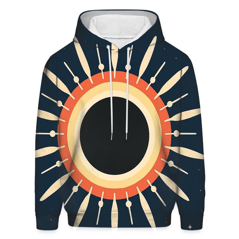 Eclipse Corona Petal Array premium hoodies