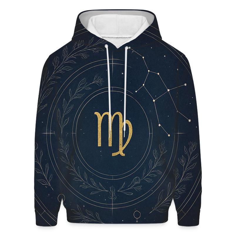 Virgo Herbal Star Almanac lightweight hoodies