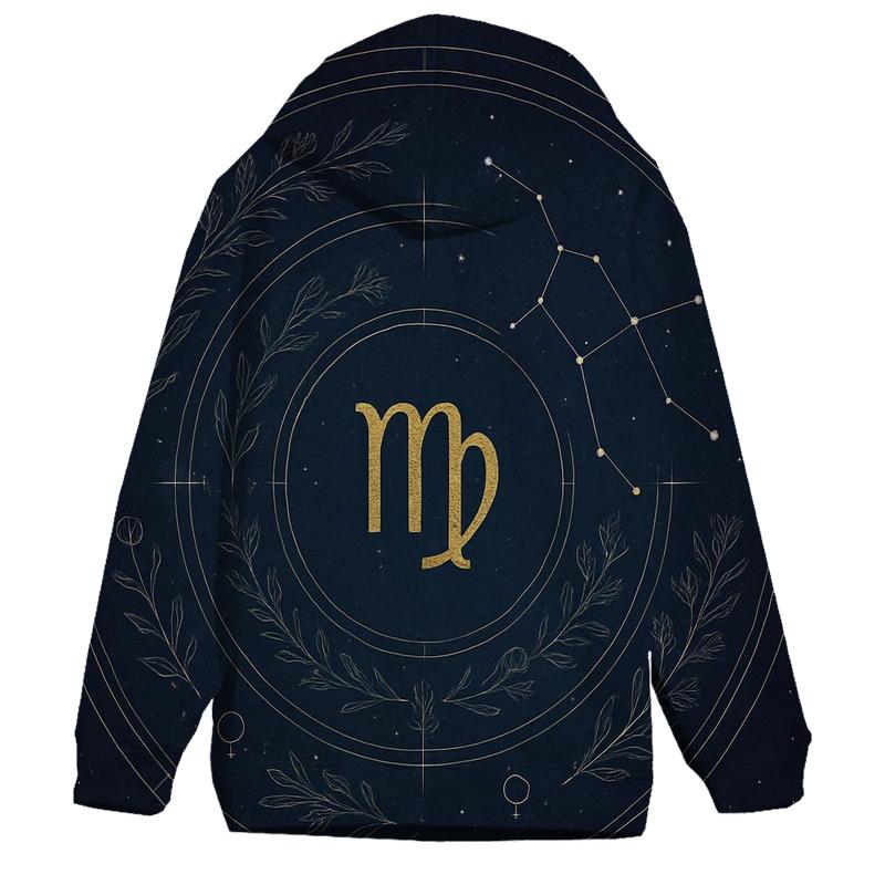 Virgo Herbal Star Almanac lightweight hoodies