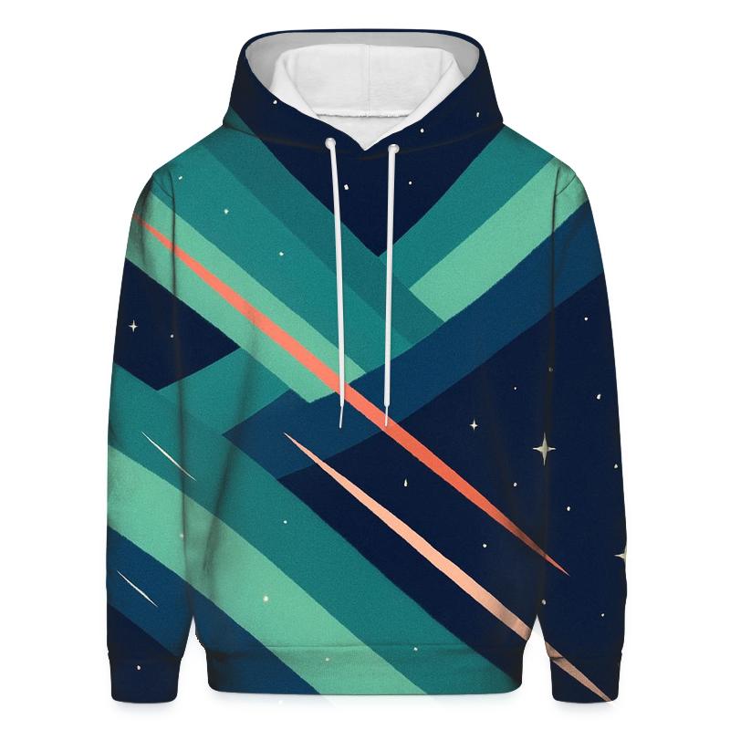 Aurora Ribbon Jet Outflow pullover hoodies