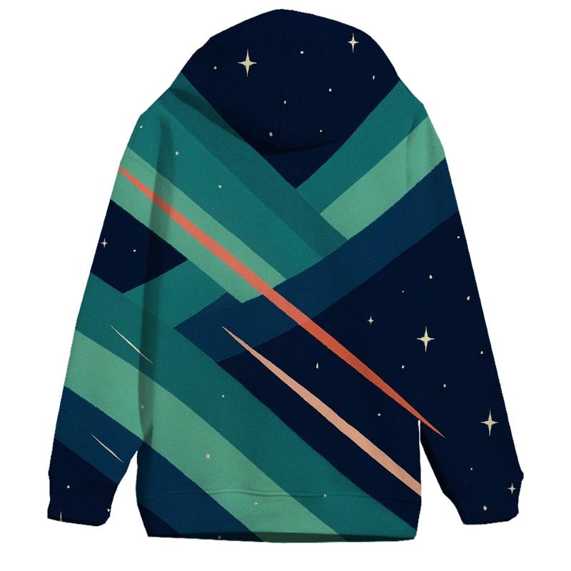 Aurora Ribbon Jet Outflow pullover hoodies