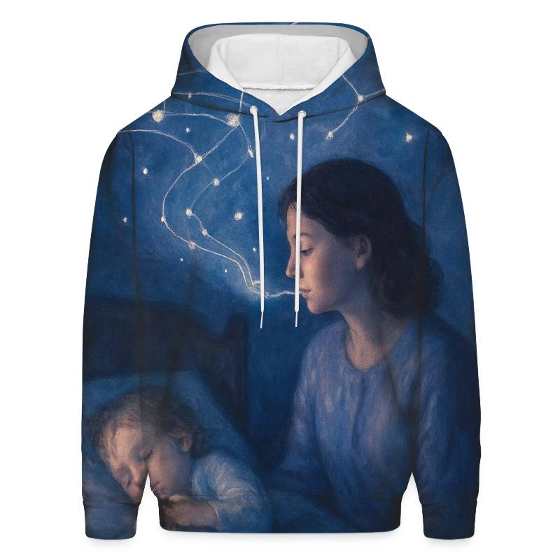 Constellation Lullaby The Map She Draws In The Dark lightweight hoodies