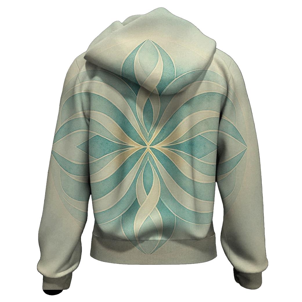 Luminous Breath Mandala heavyweight hoodies