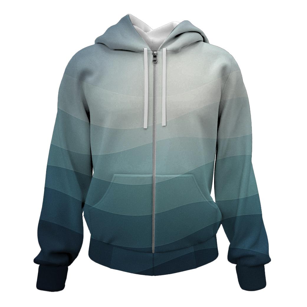 Polar Glasswave Gradient designer hoodies