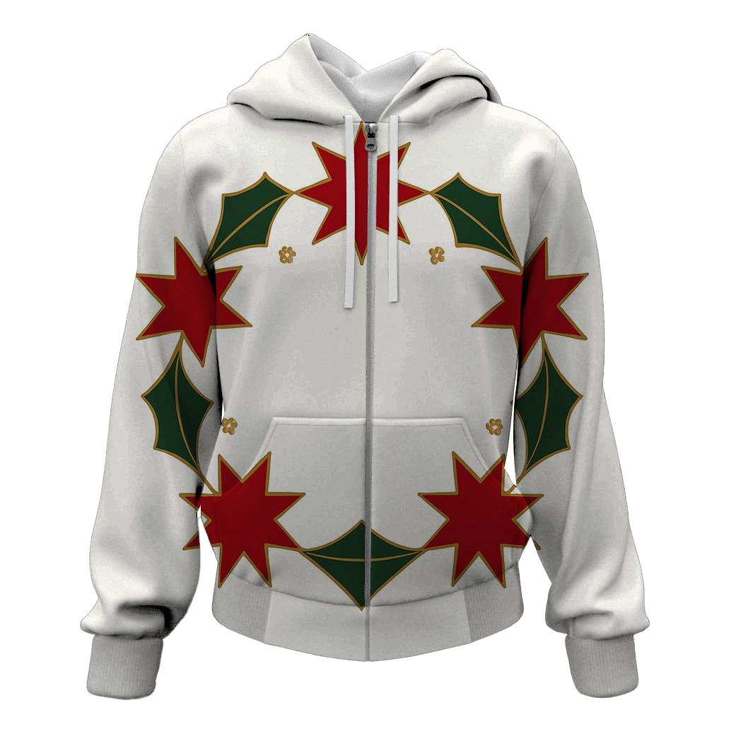 Star Of Bethlehem Geometric Wreath hoodie trends