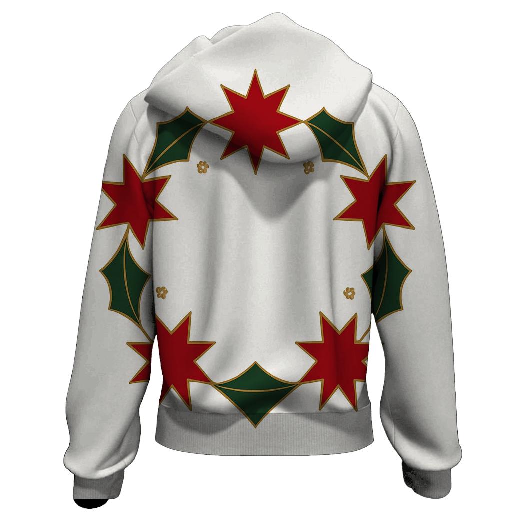 Star Of Bethlehem Geometric Wreath hoodie trends