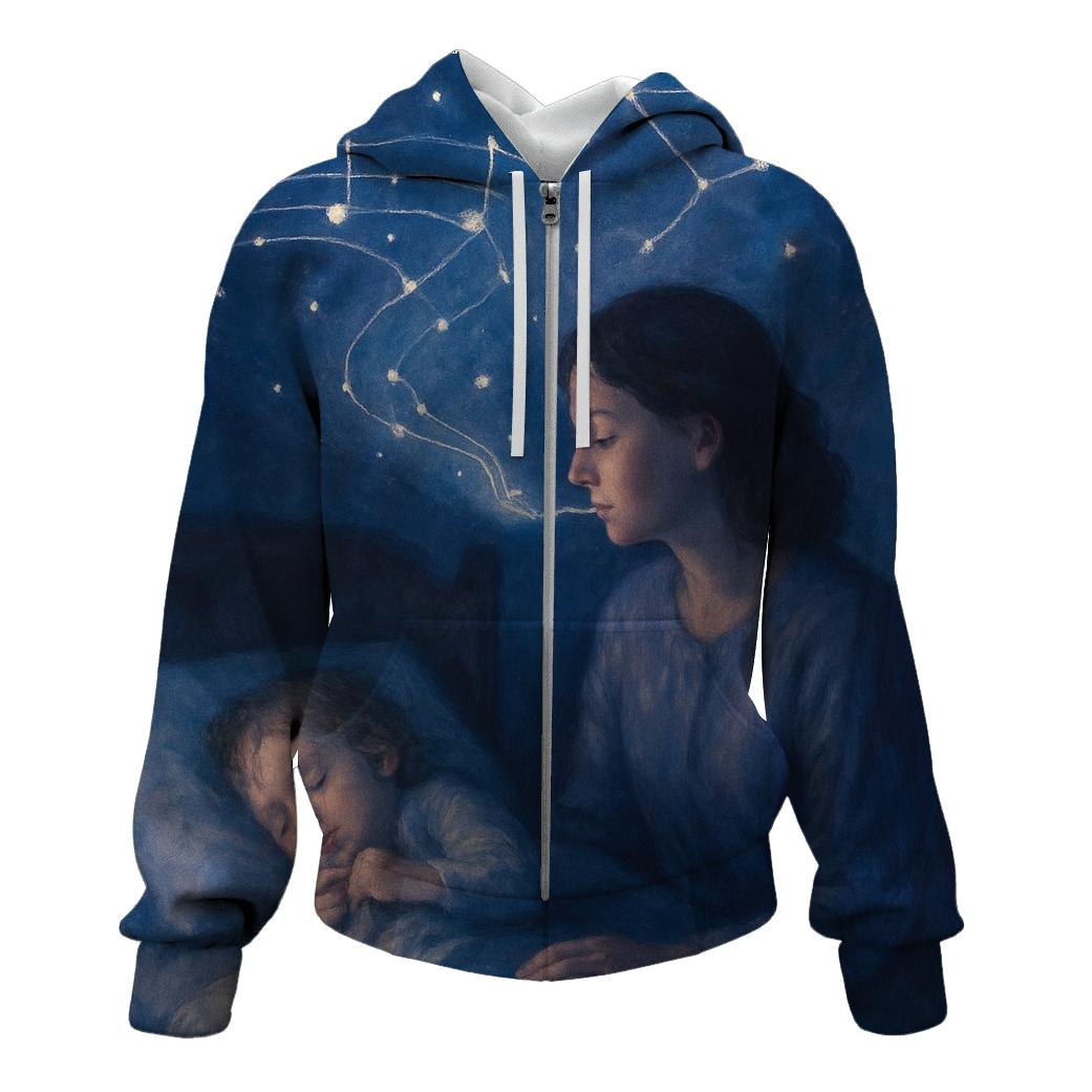 Constellation Lullaby The Map She Draws In The Dark designer hoodies