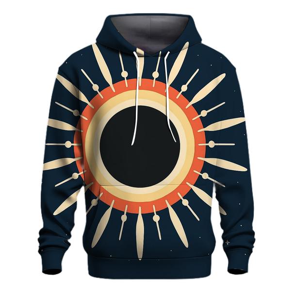 Eclipse Corona Petal Array lightweight hoodies