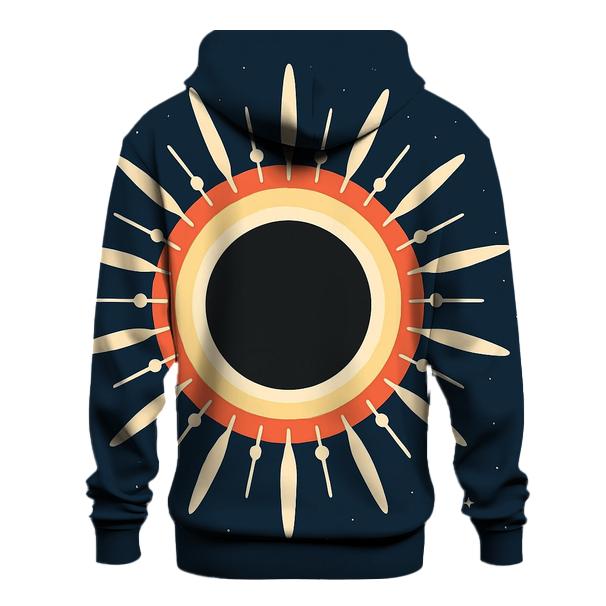 Eclipse Corona Petal Array lightweight hoodies