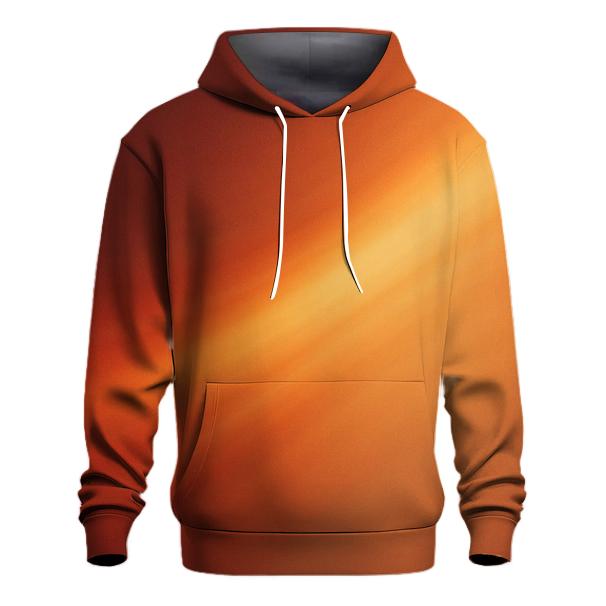 Molten Amber Drift Gradient pullover hoodies