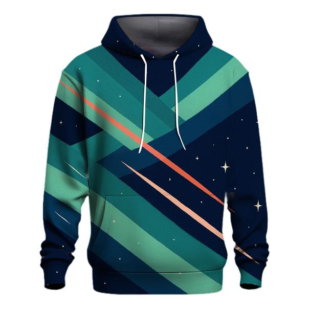 Aurora Ribbon Jet Outflow heavyweight hoodies
