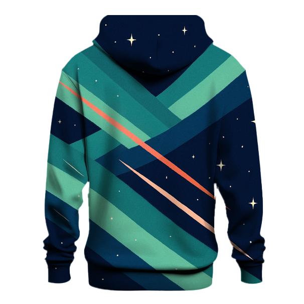 Aurora Ribbon Jet Outflow heavyweight hoodies