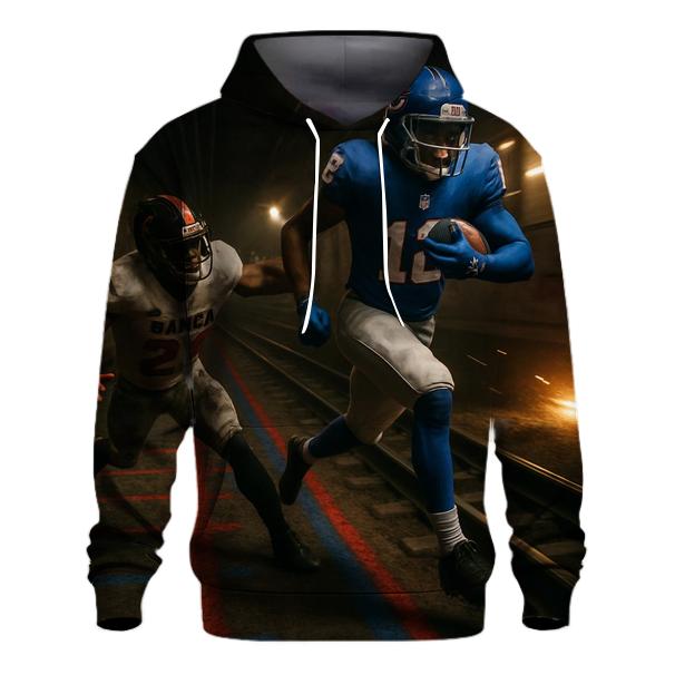 Underground Transit Tunnel Goal Line Duel designer hoodies